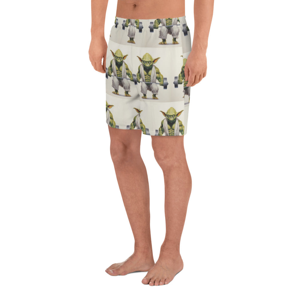Jacked Yoda Men's Recycled Athletic Shorts