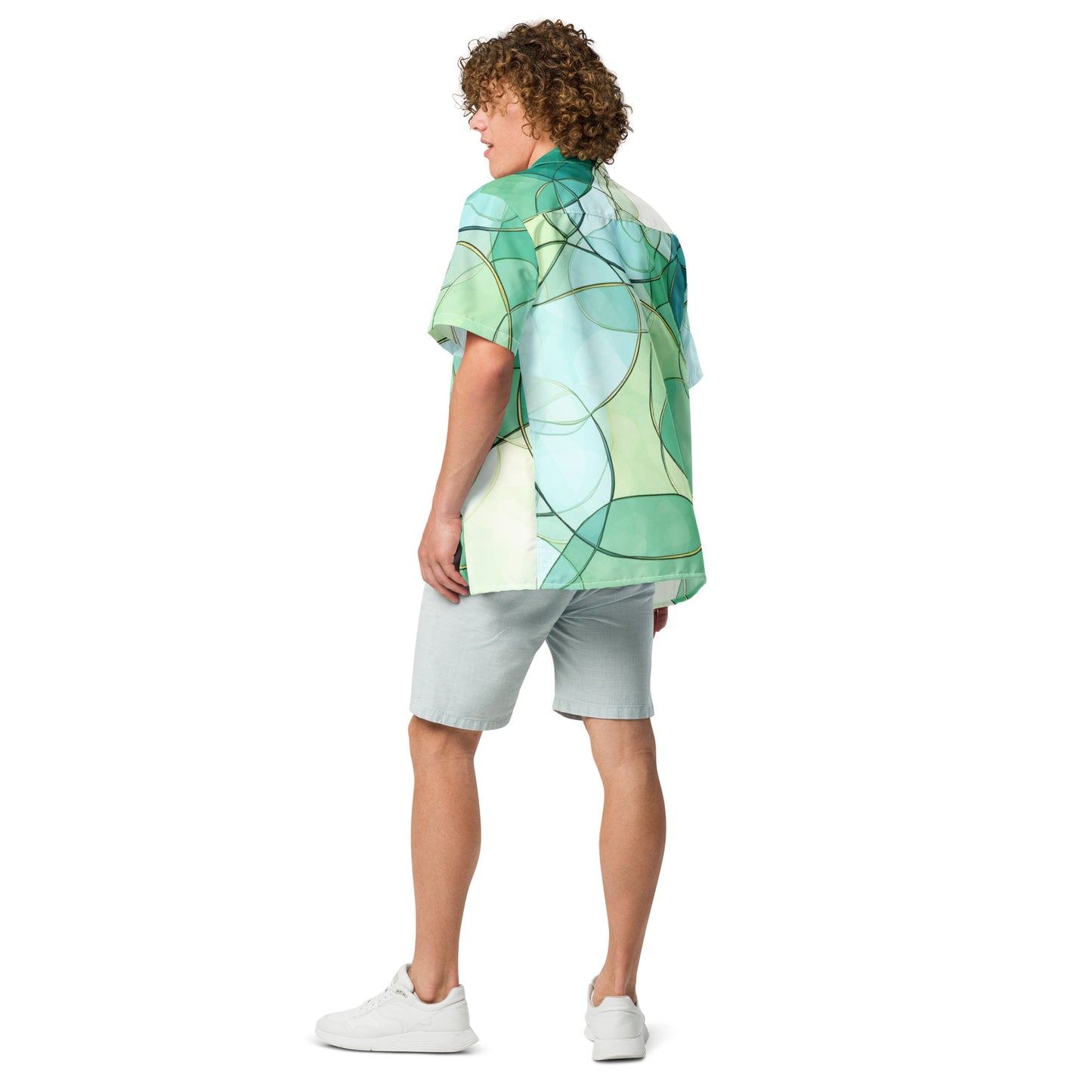 Big Ocean Cool Casual Button-Up Shirt