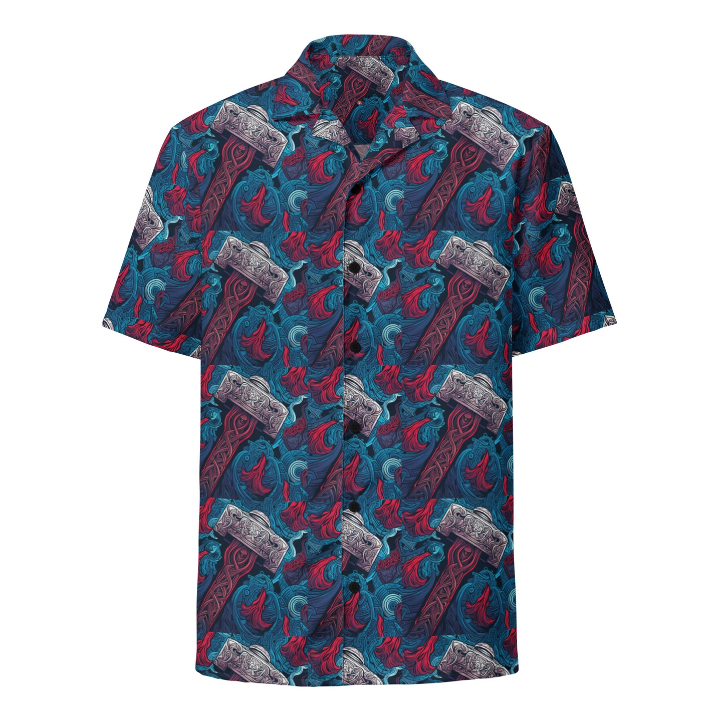 Hammer time unisex button shirt