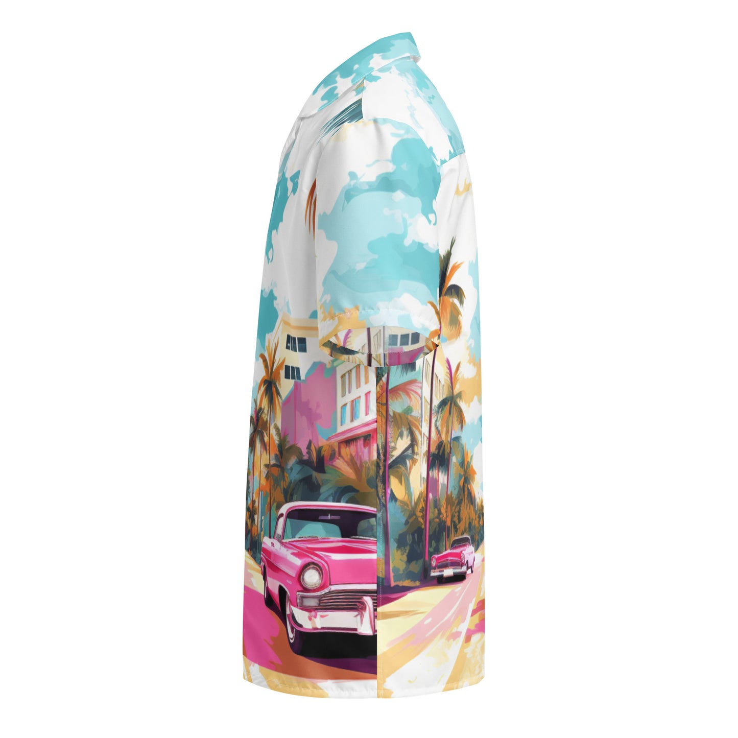 Ocean Drive Unisex button shirt