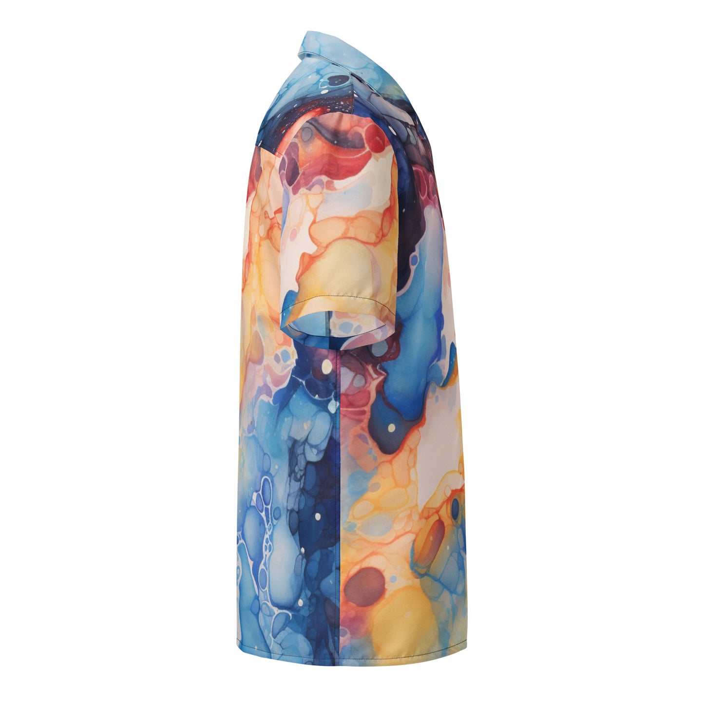 Surreal Space Unisex button shirt