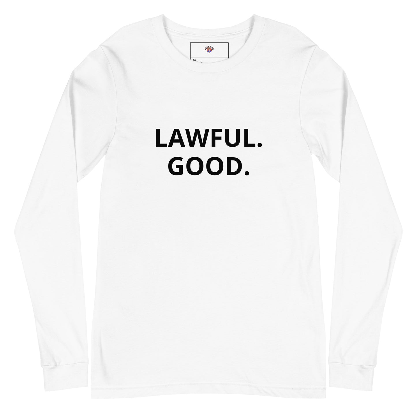 Lawful Good Ranger Unisex Long Sleeve Tee