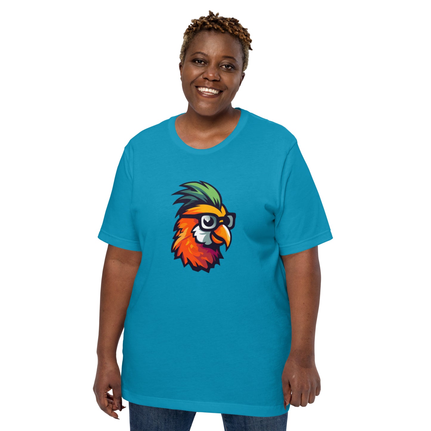 Captain Parrot Unisex t-shirt
