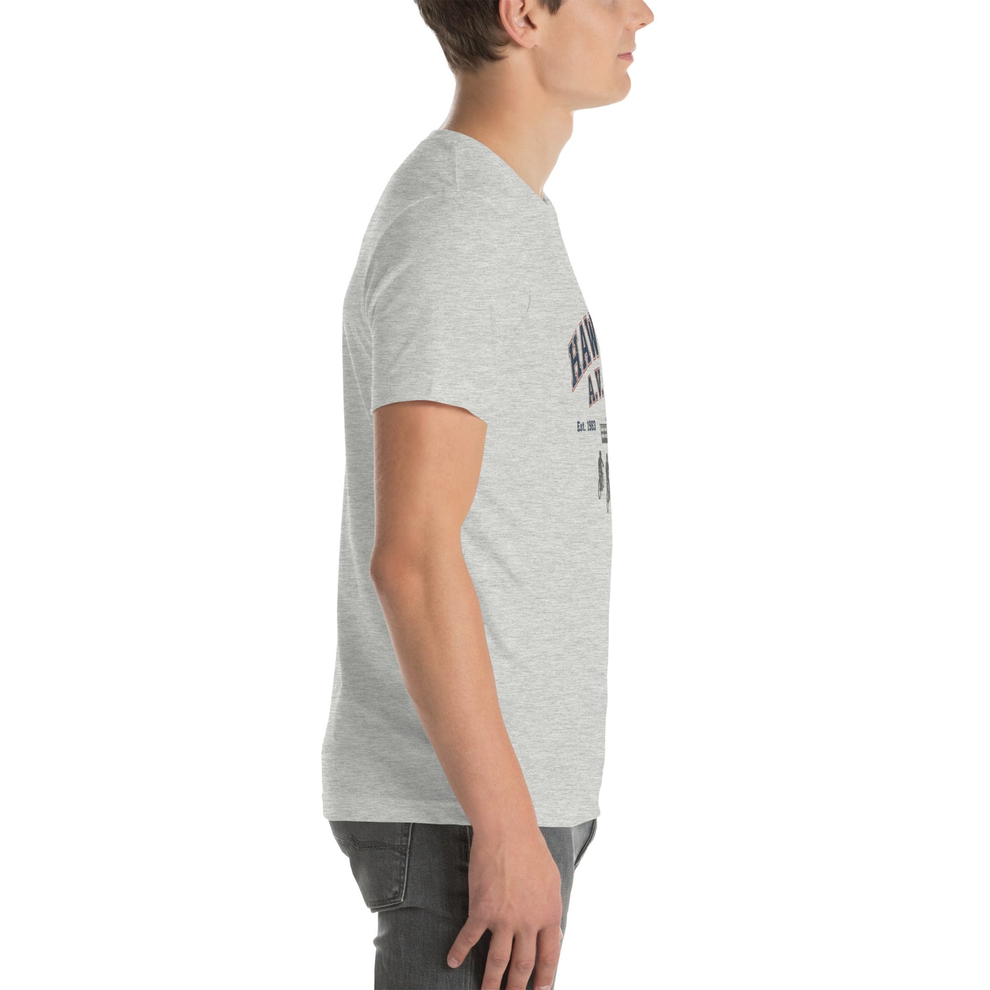 Hawkins AV Club T-Shirt - Stranger Things themed 80s style tee.