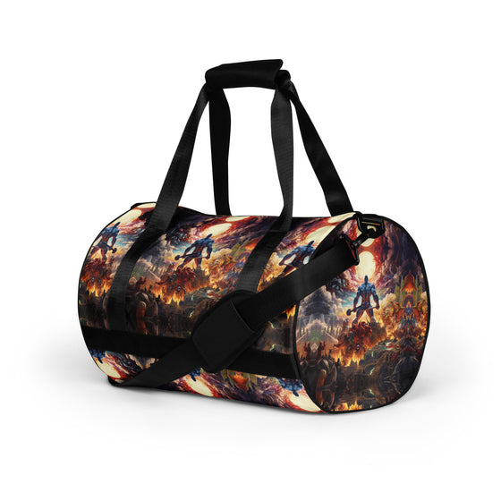 Epic superhero all-over print gym bag