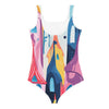 Princess Castle All-Over Print Kids Swimsuit