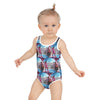 Superhero Girl All-Over Print Kids Swimsuit