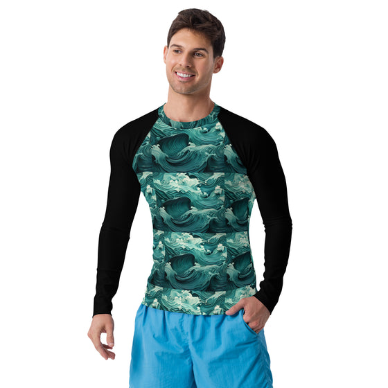 To the Sea Men's Rash Guard