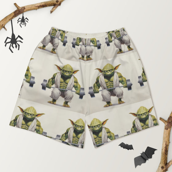 Jacked Yoda Men's Recycled Athletic Shorts