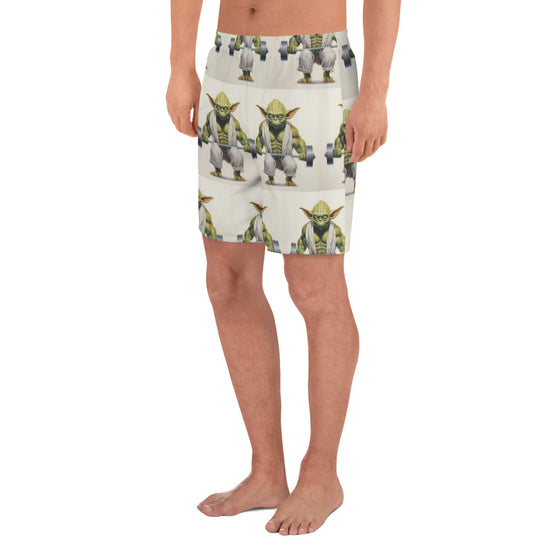 Jacked Yoda Men's Recycled Athletic Shorts