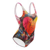 Abstract Love One-Piece Swimsuit