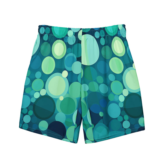 Splatterdot men's swim trunks