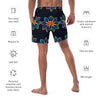 Flower Fun men's swim trunks