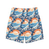 Catch the wave men's swim trunks