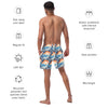 Catch the wave men's swim trunks