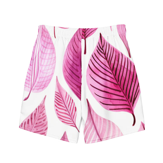 Pink Palm Men's swim trunks