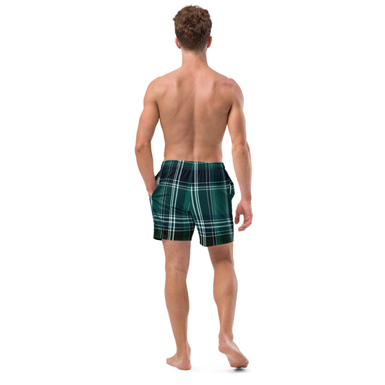 Forest Tartan Men's swim trunks