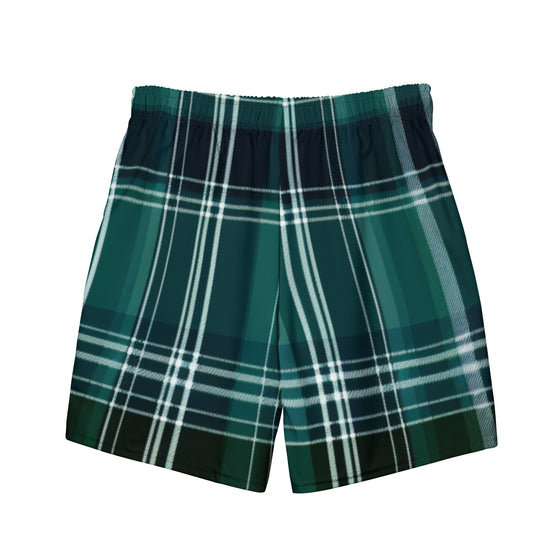 Forest Tartan Men's swim trunks