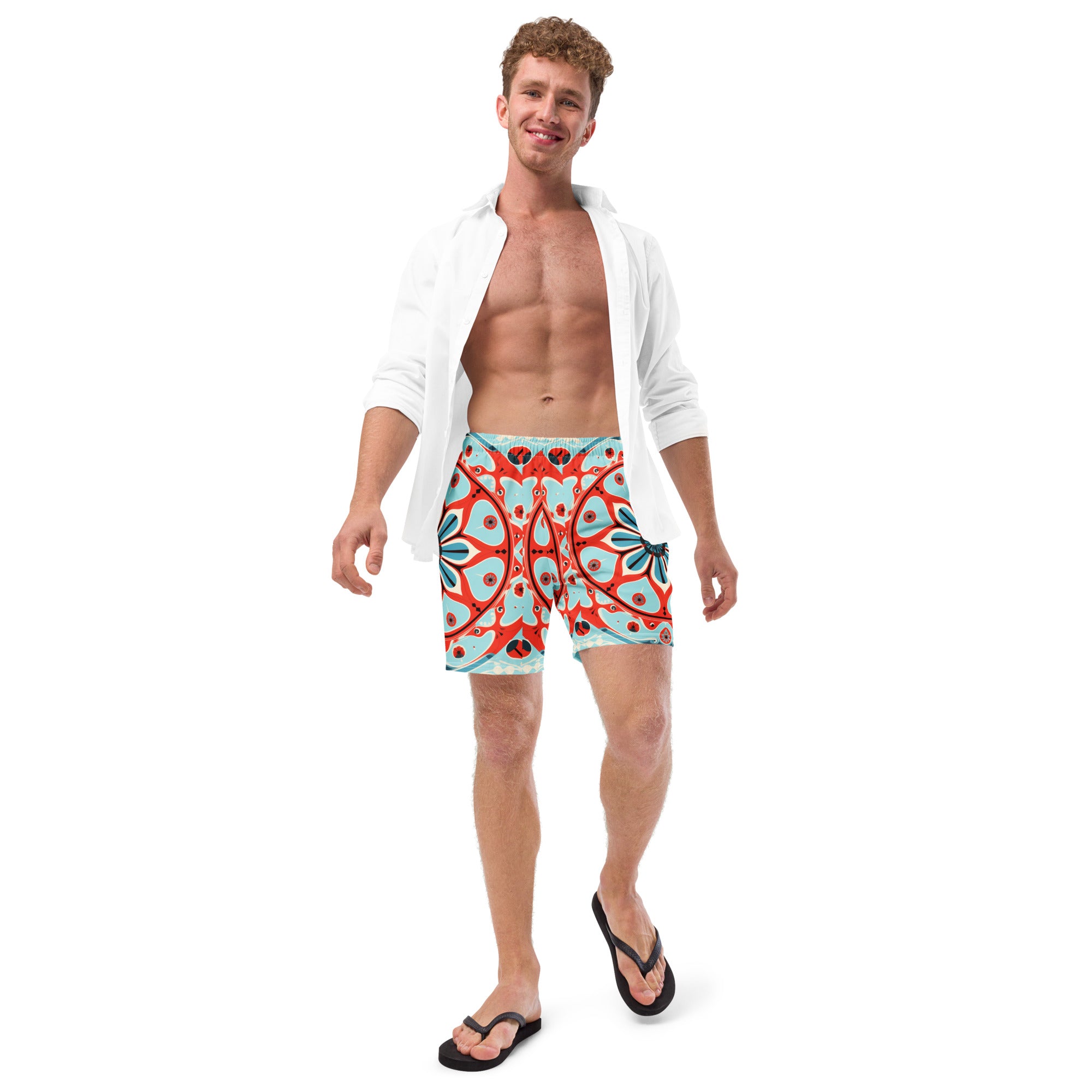 Wheel of Time men's swim trunks
