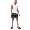 Flowers men's swim trunks