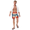 Mr. Argyle Men's swim trunks