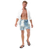 Winter Camo Men's swim trunks