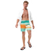 Striped Dolphin Men's swim trunks