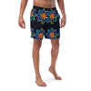 Flowers men's swim trunks