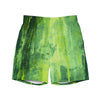 Green screen men's swim trunks