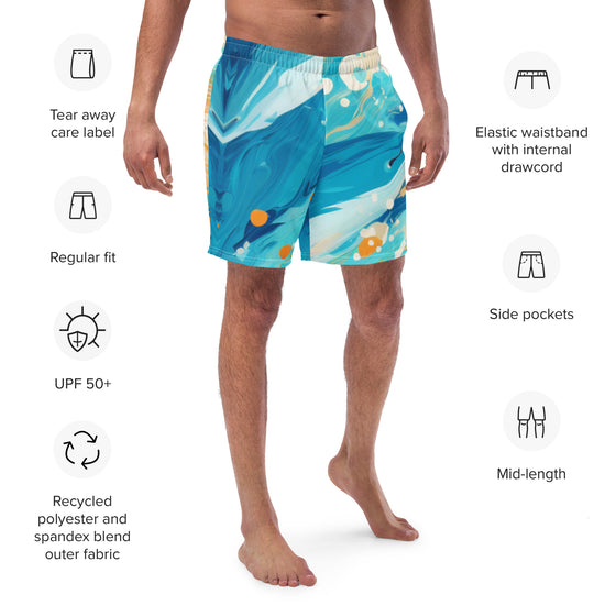 Dolphins Fan Men's swim trunks