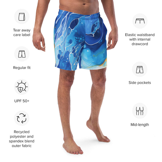 Lazy River Men's swim trunks