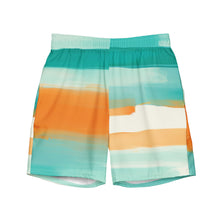  Striped Dolphin Men's swim trunks