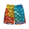 Dragon Scales Men's swim trunks