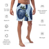 Blue Strawberries Men's swim trunks