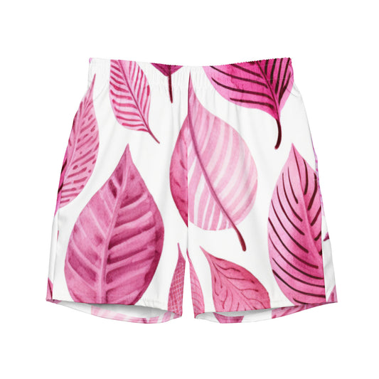 Pink Palm Men's swim trunks