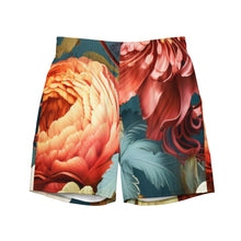  Flashy Floral Men's swim trunks