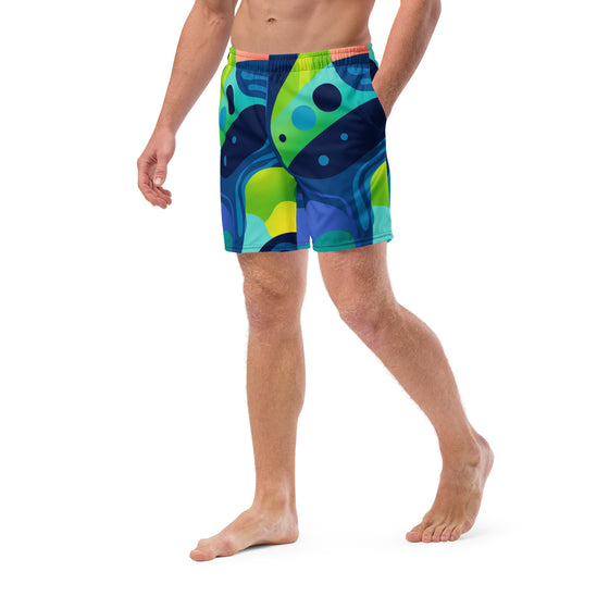 Ocean breeze men's swim trunks