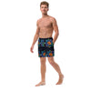 Flower Fun men's swim trunks