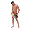 Flashy Floral Men's swim trunks