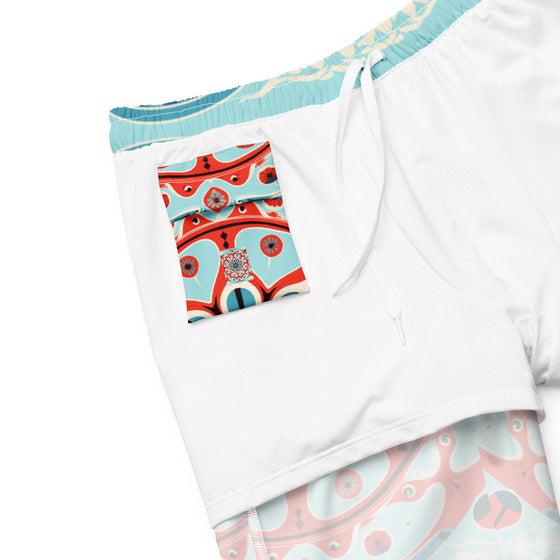 Wheel of Time men's swim trunks