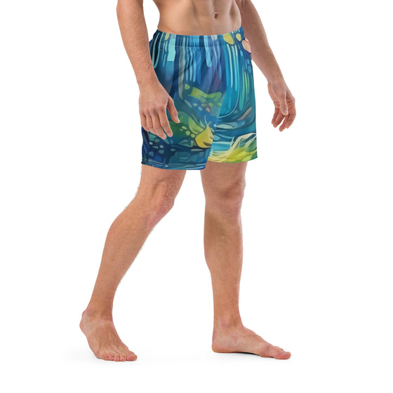 Elven Forest Men's swim trunks