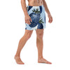 Blue Strawberries Men's swim trunks