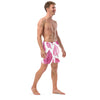 Pink Palm Men's swim trunks