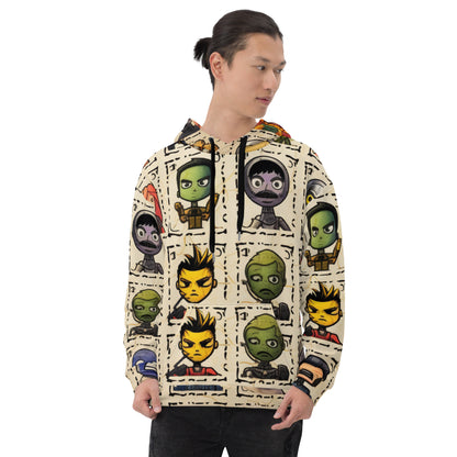 Hero Stamp Collection Unisex Hoodie