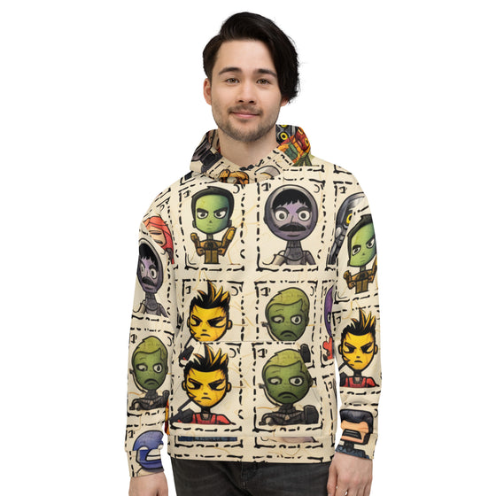 Hero Stamp Collection Unisex Hoodie