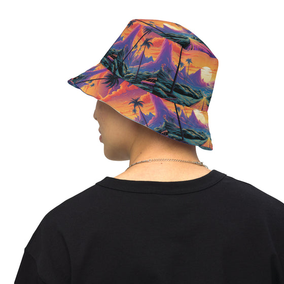 80s reversible bucket hat