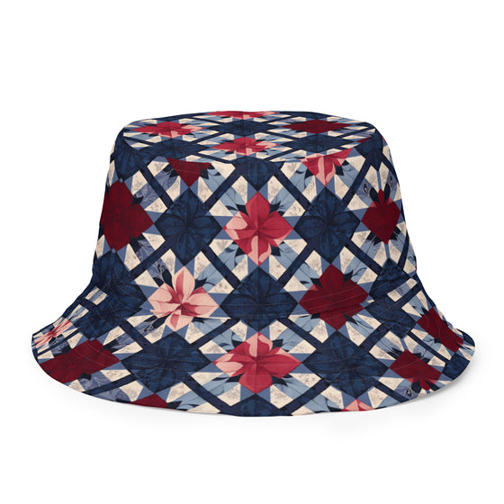 Grandma’s quilt reversible bucket hat