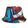 Abstract Hero Reversible bucket hat