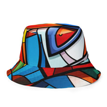  Abstract Hero Reversible bucket hat