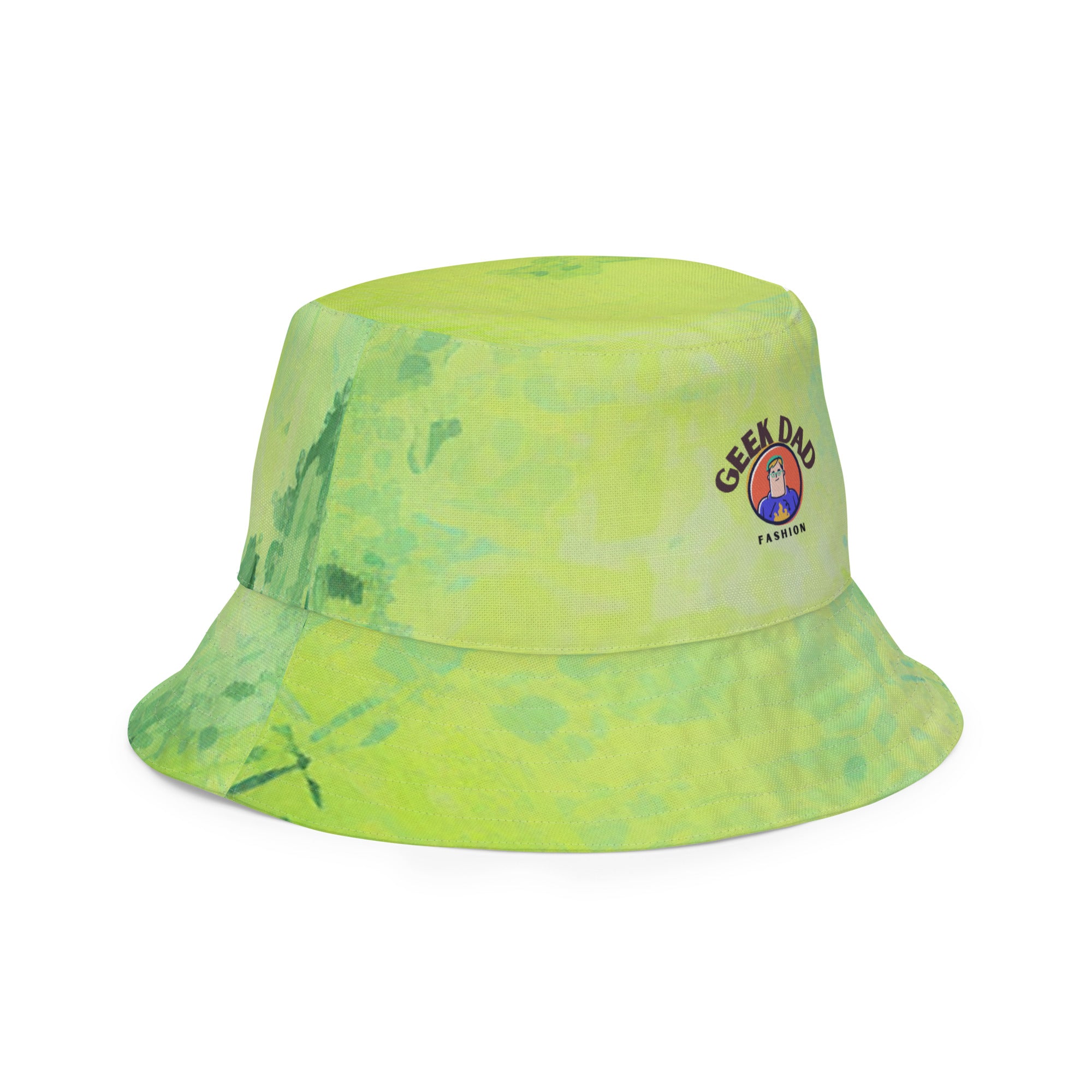 Abstract Hero Reversible bucket hat
